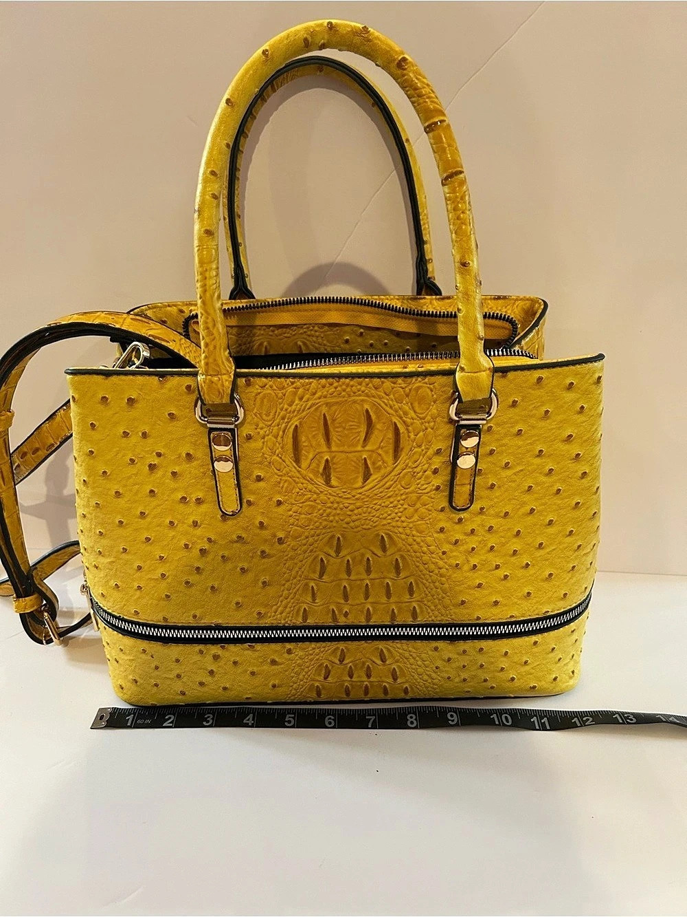 Yellow Tote Bag Like New